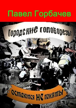 Павел Горбачев Городские головорезы остаются не поняты обложка книги