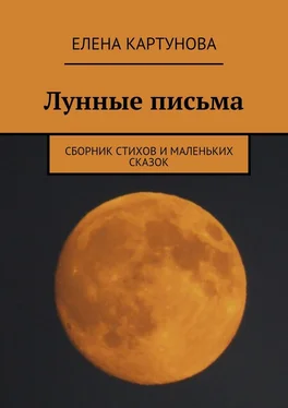 Елена Картунова Лунные письма. Сборник стихов и маленьких сказок обложка книги