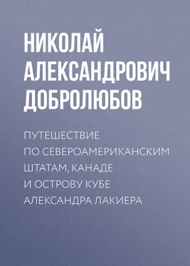 Николай Добролюбов Путешествие по Североамериканским штатам, Канаде и острову Кубе Александра Лакиера обложка книги