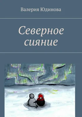 Валерия Юдинова Северное сияние обложка книги