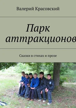 Валерий Красовский Парк аттракционов. Сказки в стихах и прозе обложка книги