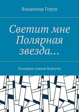 Владимир Герун Светит мне Полярная звезда… Полярное сияние Воркуты обложка книги