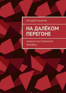 Аркадий Макаров На далёком перегоне. Записки растерянного человека обложка книги