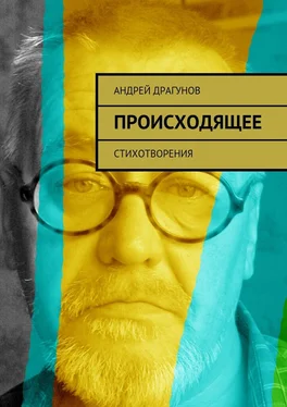 Андрей Драгунов Происходящее. Стихотворения обложка книги