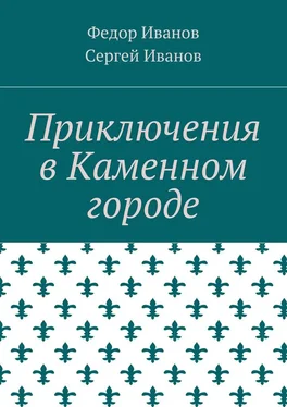 Федор Иванов Приключения в Каменном городе обложка книги