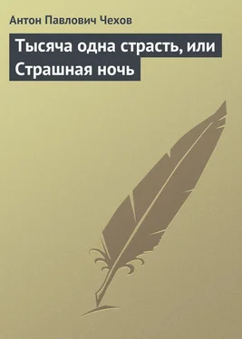 Антон Чехов Тысяча одна страсть, или Страшная ночь обложка книги