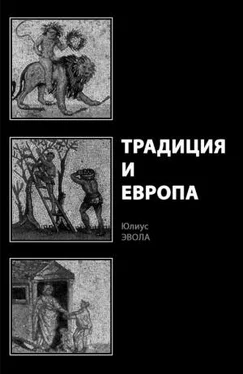 Юлиус Эвола Традиция и Европа обложка книги