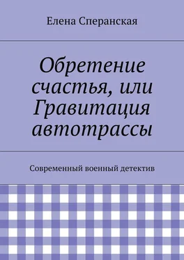 Елена Сперанская Обретение счастья, или Гравитация автотрассы. Современный военный детектив обложка книги