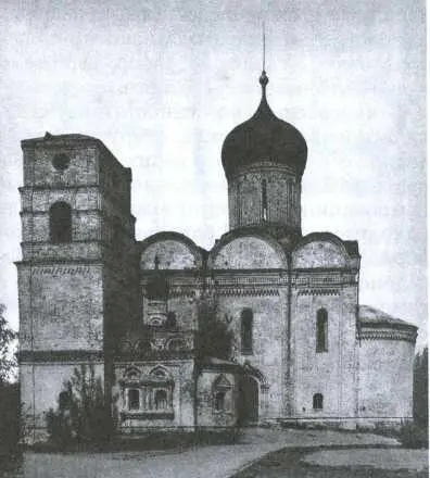 732 Собор Бориса и Глеба 733 План собора 70х гг XVII в оставались - фото 7