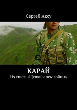 Сергей Аксу Карай. Из книги «Щенки и псы войны» обложка книги