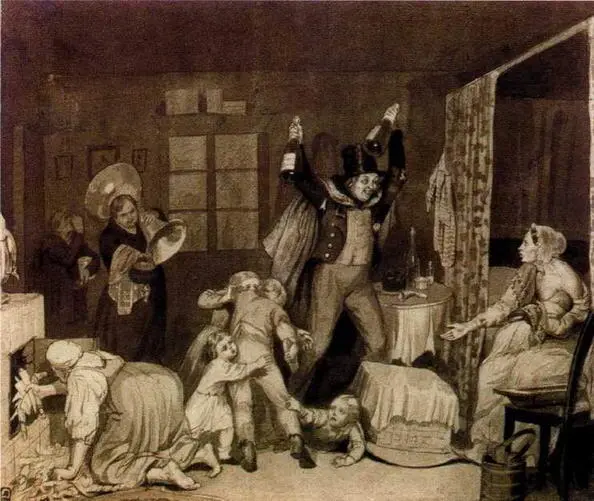 Крестины 1847 Тушь Государственный Русский музей СанктПетербург - фото 23