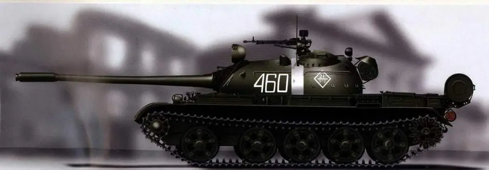 Танк Т55 советских войск 1968 год - фото 54