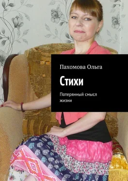 Ольга Пахомова Стихи. Потерянный смысл жизни обложка книги