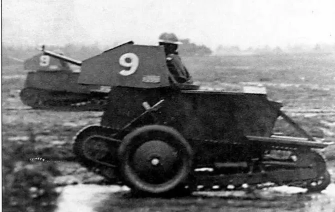 Танкетки КарденЛойд Mk II вверху и КарденЛойд Mk III Танкетка - фото 6