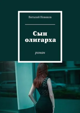 Виталий Новиков Сын олигарха. Роман обложка книги