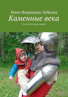 Инна Фидянина-Зубкова Каменные века. Стихи об истории нашей обложка книги