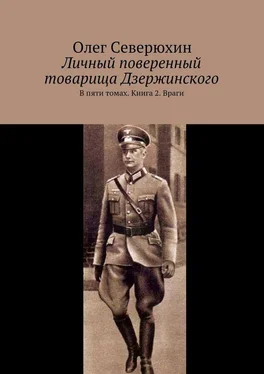 Олег Северюхин Личный поверенный товарища Дзержинского. В пяти томах. Книга 2. Враги обложка книги