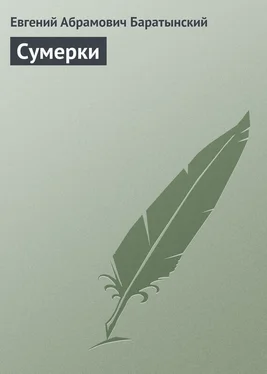 Евгений Баратынский Сумерки обложка книги