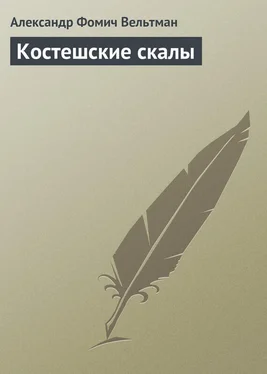 Александр Вельтман Костешские скалы обложка книги