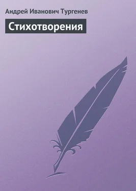 Андрей Тургенев Стихотворения обложка книги