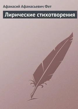 Афанасий Фет Лирические стихотворения обложка книги