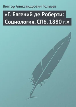 Виктор Гольцев «Г. Евгений де Роберти: Социология. СПб. 1880 г.» обложка книги