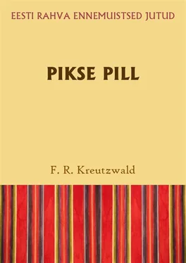 Friedrich Reinhold Kreutzwald Pikse pill обложка книги