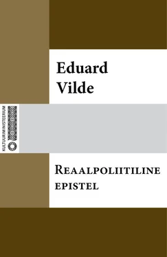 Eduard Vilde Reaalpoliitiline epistel обложка книги