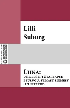 Lilli Suburg Liina: ühe eesti tütarlapse elulugu, temast enesest jutustatud обложка книги