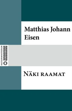 Matthias Johann Eisen Näki raamat обложка книги