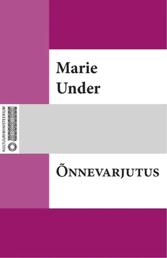 Marie Under Õnnevarjutus обложка книги