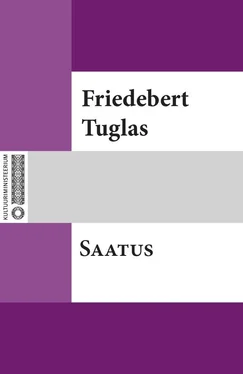 Friedebert Tuglas Saatus обложка книги