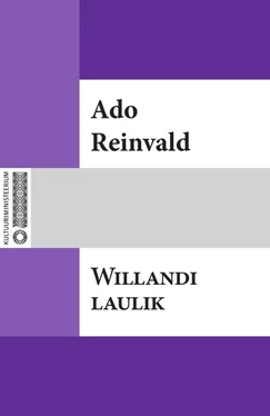 Ado Reinvald Willandi laulik обложка книги