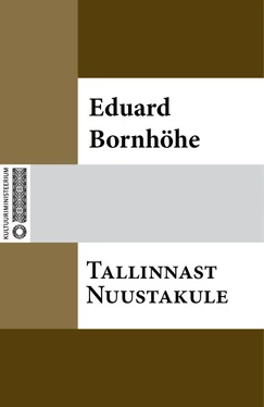 Eduard Bornhöhe Tallinnast Nuustakule обложка книги