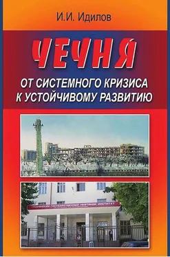 Ибрагим Идилов Чечня от системного кризиса к устойчивому развитию обложка книги