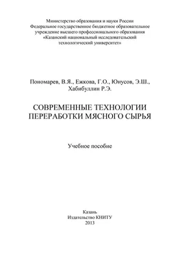 Эдуард Юнусов Современные технологии переработки мясного сырья обложка книги