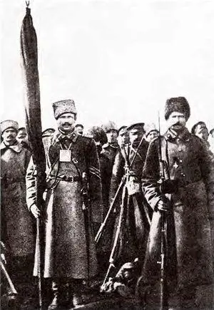 Знаменосец Карпаты зима 1915 г Бесспорно что реакция кадровых солдат - фото 23