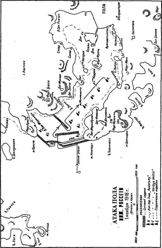Атака Пола 1 ноября 1918 г Удача Да но не только это 29 октября Австрия - фото 17