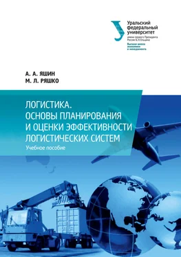 Мария Ряшко Логистика. Основы планирования и оценки эффективности логистических систем обложка книги