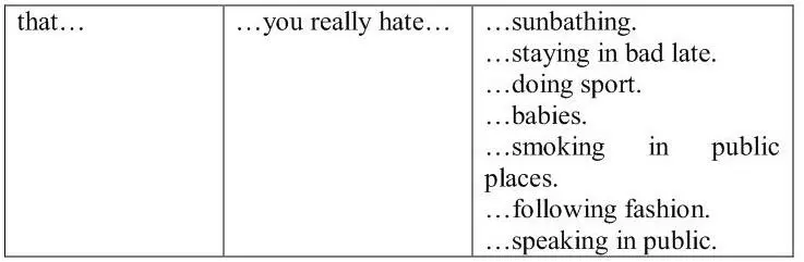 Example A I think you really hate listening to heavy metal B No youre - фото 12