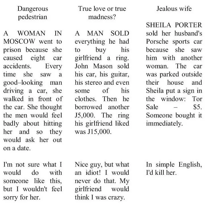 Exercise 7 Answer these questions 1 What would you do for love 2 What - фото 24