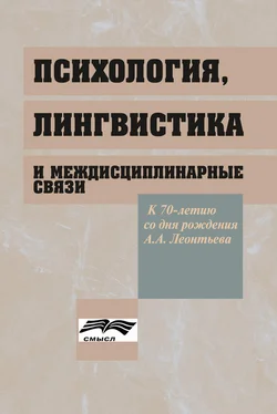 Коллектив авторов Психология, лингвистика и междисциплинарные связи обложка книги