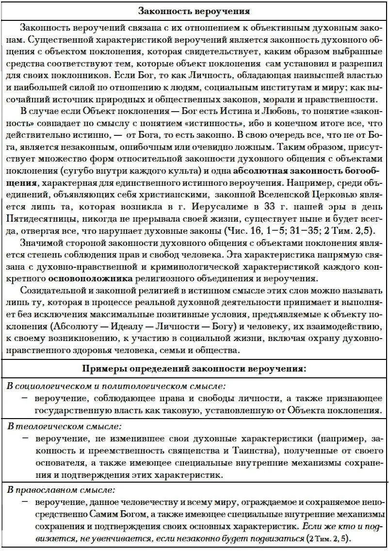 Особенности той или иной веры различных духовностей вероучений и религий - фото 7