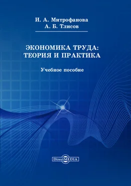 Инна Митрофанова Экономика труда: теория и практика обложка книги