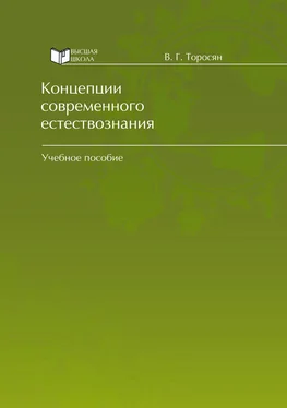 Вардан Торосян Концепции современного естествознания обложка книги