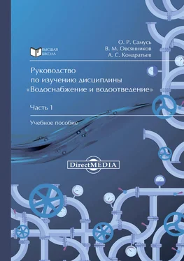 Александр Кондратьев Руководство по изучению дисциплины «Водоснабжение и водоотведение». Часть 1 обложка книги