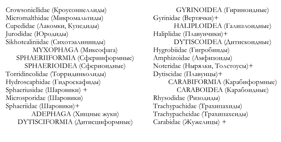 Кадастр жесткокрылых насекомых insecta coleoptera Предкавказья и сопредельных территорий - фото 1