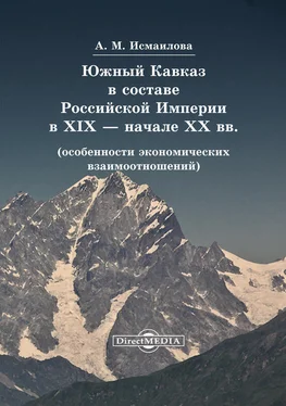 Алмаз Исмаилова Южный Кавказ в составе Российской Империи в XIX – начале XX вв обложка книги