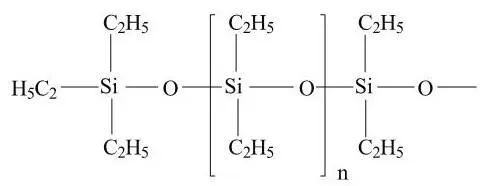 Рис 5 Структура полидиэтилсилоксановых жидкостей Эсилоны представляют собой - фото 6