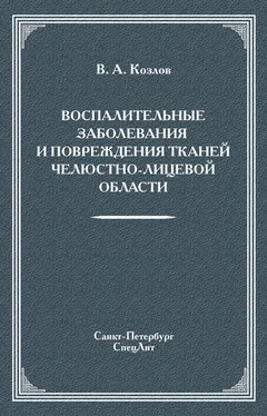 Владимир Козлов Воспалительные заболевания и повреждения тканей челюстно-лицевой области обложка книги